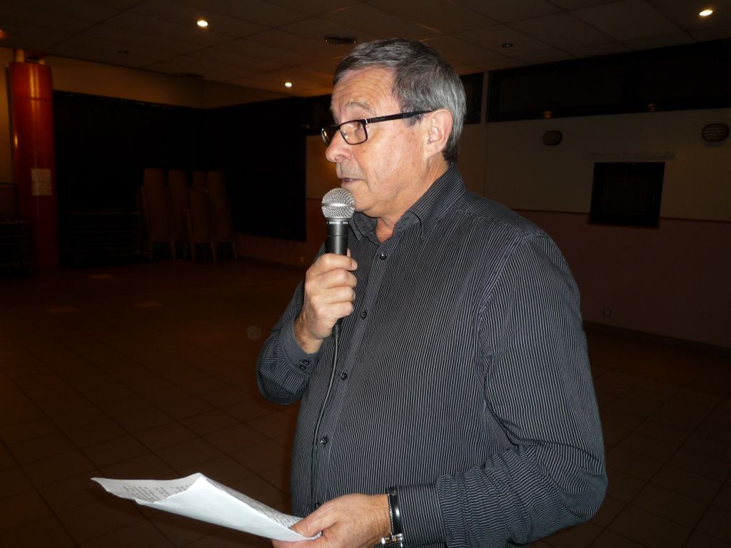 Le nouveau président Jean-François Bernard a rendu hommage à Alain Pinabel.