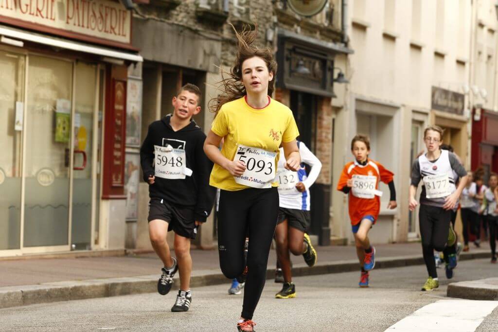 La course des jeunes à Cherbourg le 11 novembre dernier.