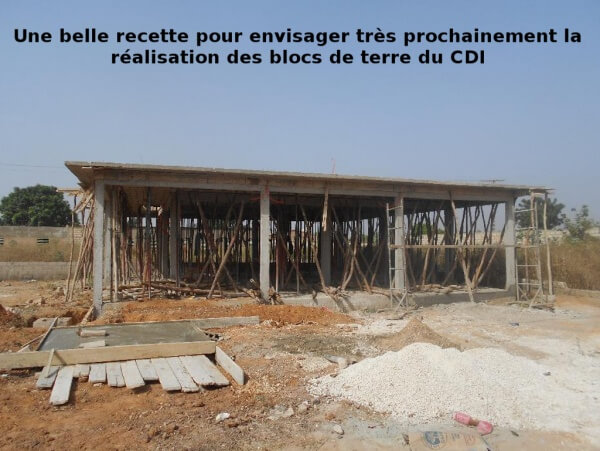 CDI en construction à coté du lycée Ngaparou/Somone