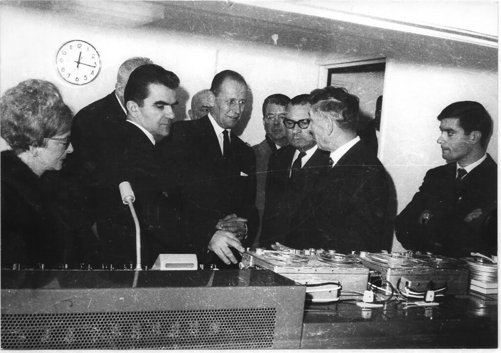 L'inauguration de la radio où Philippe Noir a travaillé pendant quarante ans.